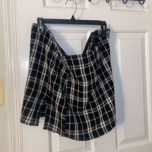 Plaid skirt
